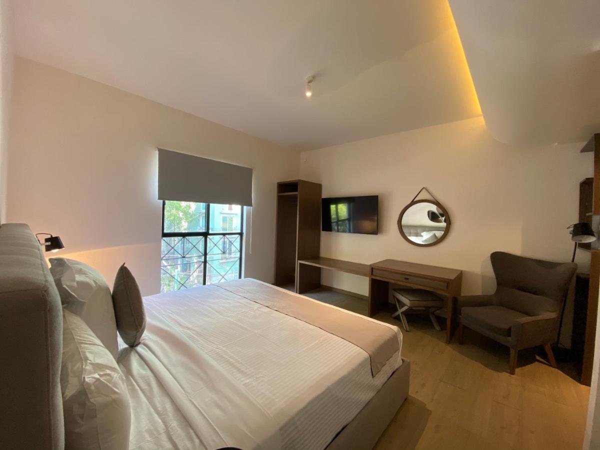 Casa Londres Hotel Kota Meksiko Bagian luar foto